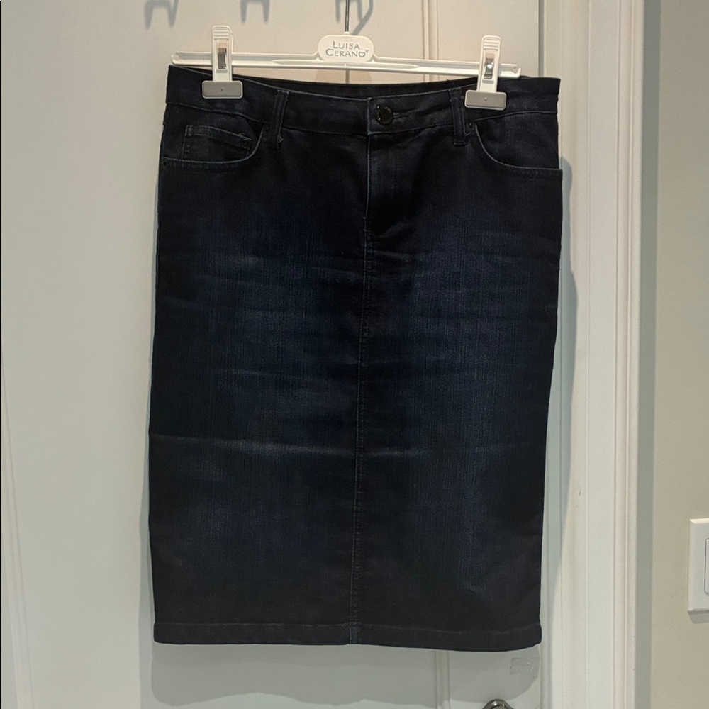 Kikiriki Elegant Denim Pencil Skirt👵MT